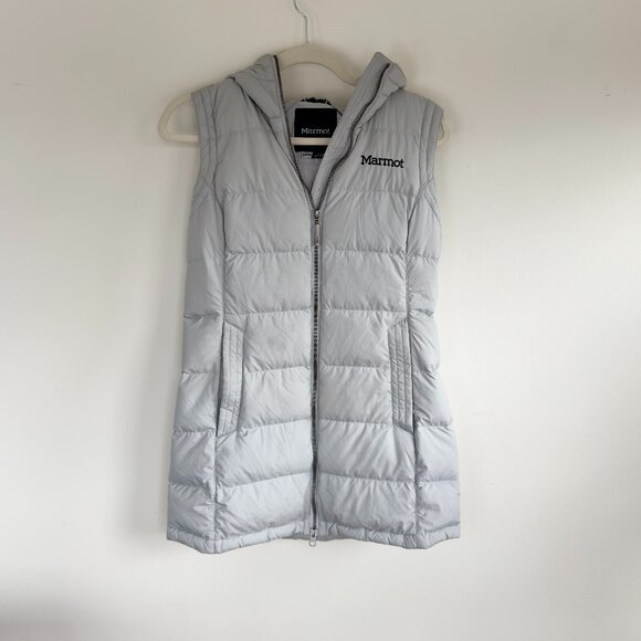 MARMOT Ithaca Down Vest Bright Steel Size Small - Picture 1 of 6